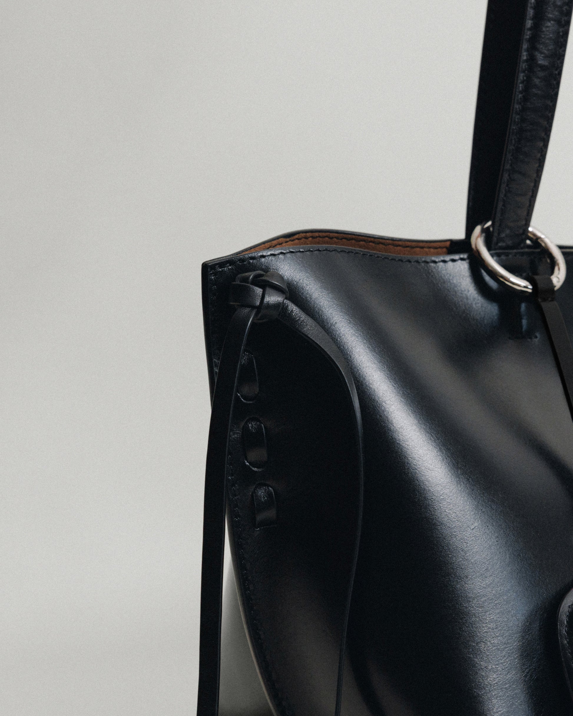 SAC TRESSÉ SMALL BLACK