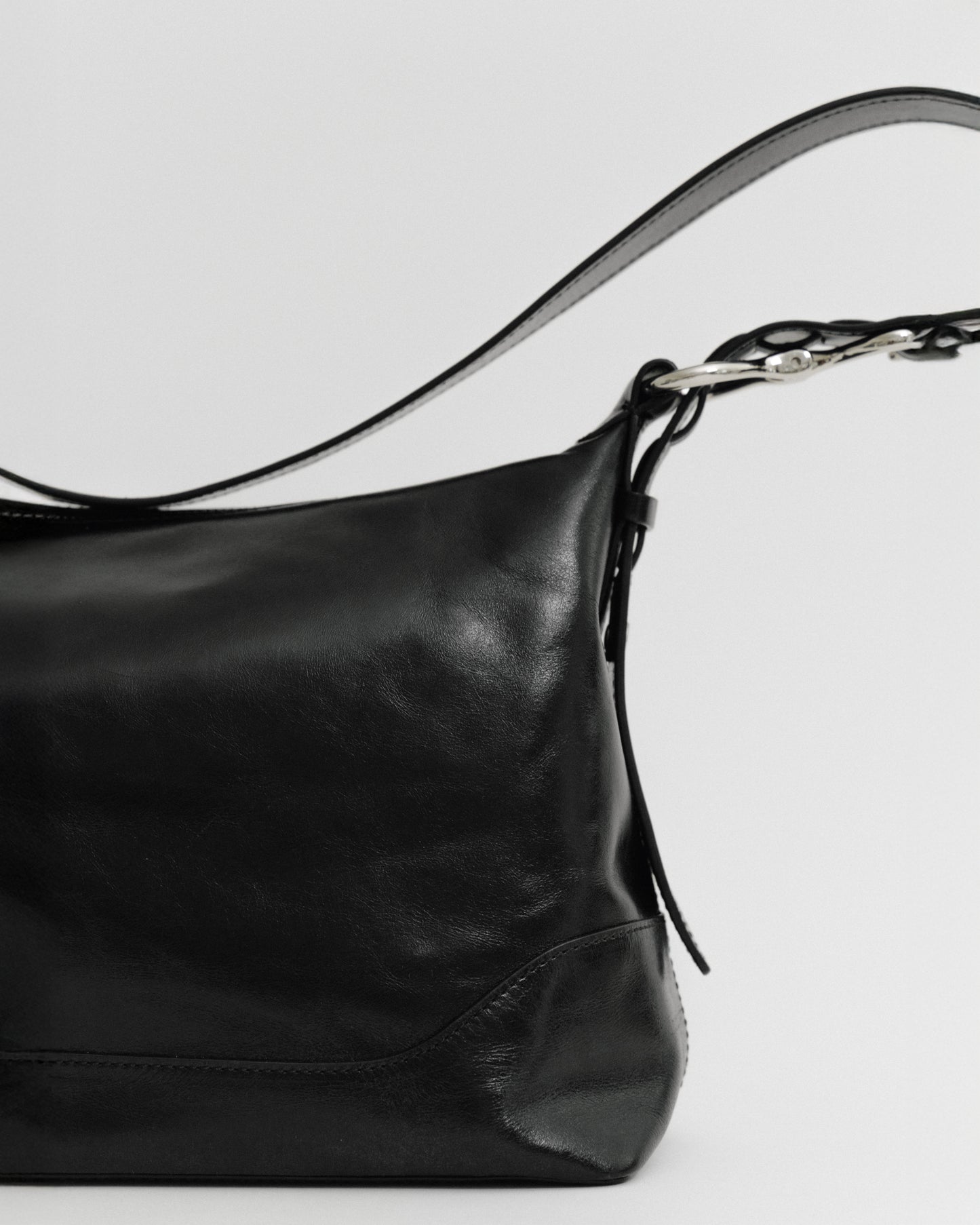 SAC TRESSÉ ÉPAULE BLACK