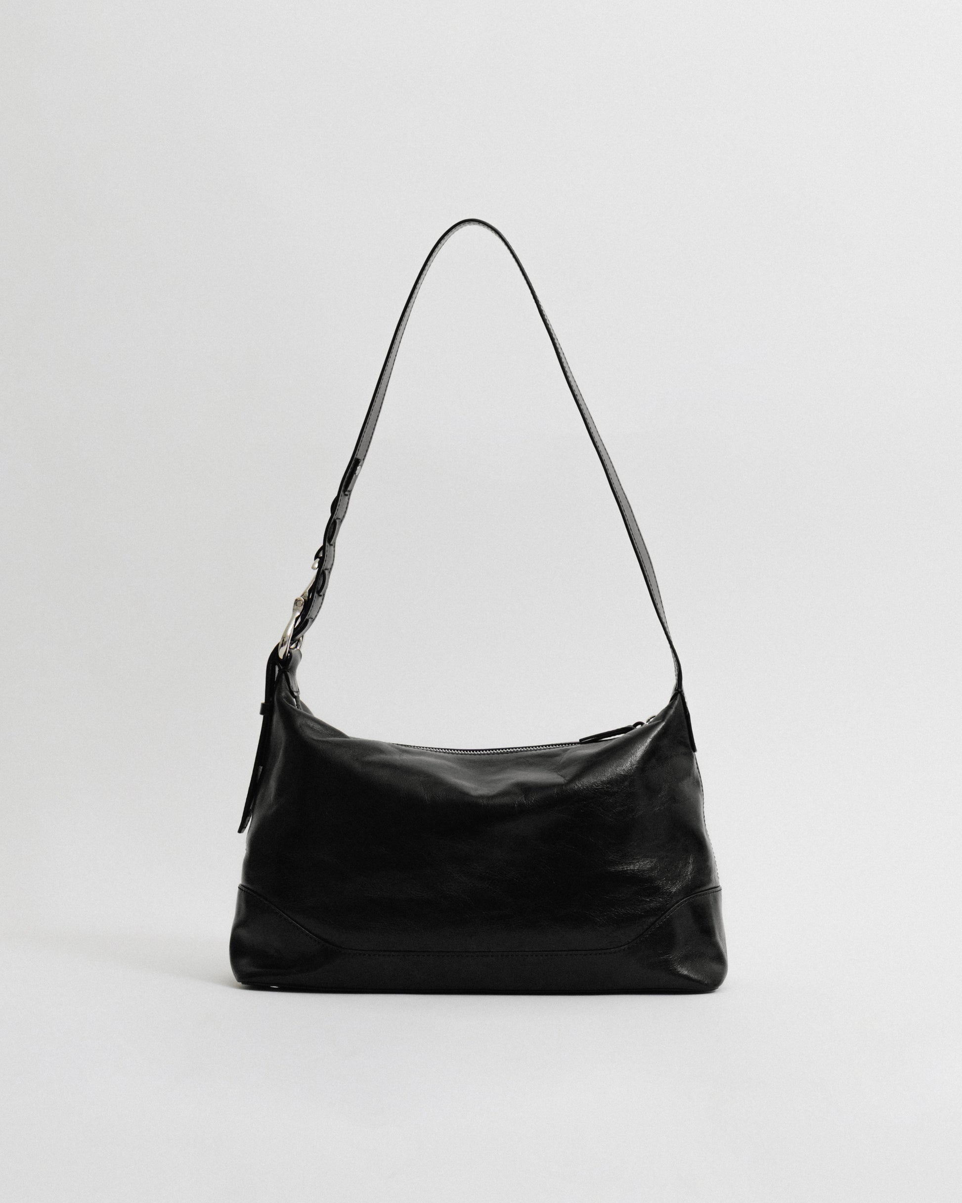 SAC TRESSÉ ÉPAULE BLACK