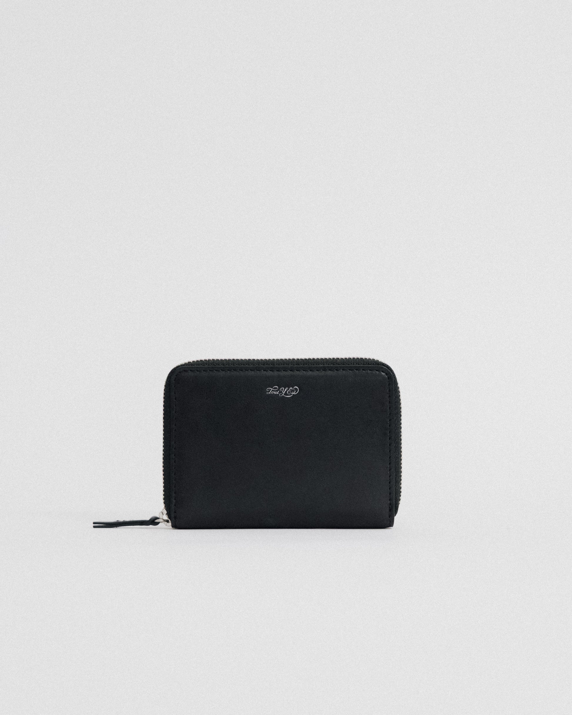 PORTE CARTES ZIPPÉ BLACK