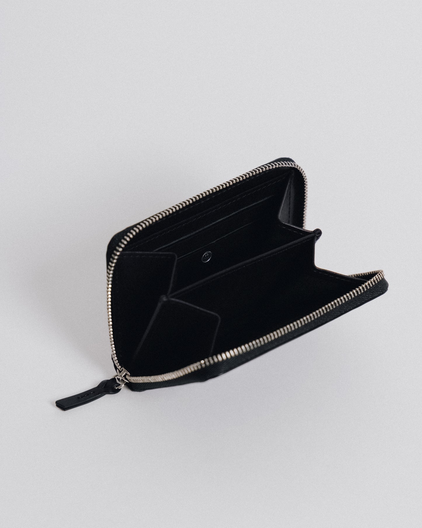 PORTE CARTES ZIPPÉ BLACK