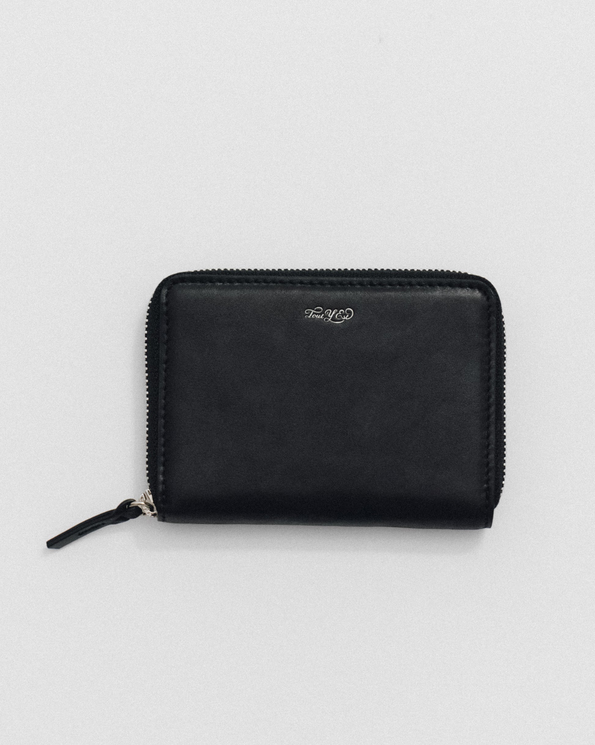 PORTE CARTES ZIPPÉ BLACK